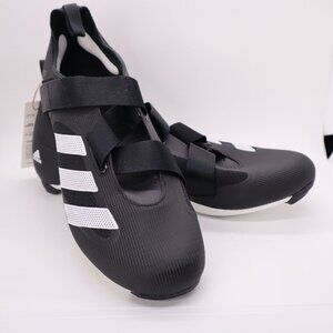 Adidas The Indoor Cycling Shoes Black White Men’s Size 9.5 wmn 10.5 nwob